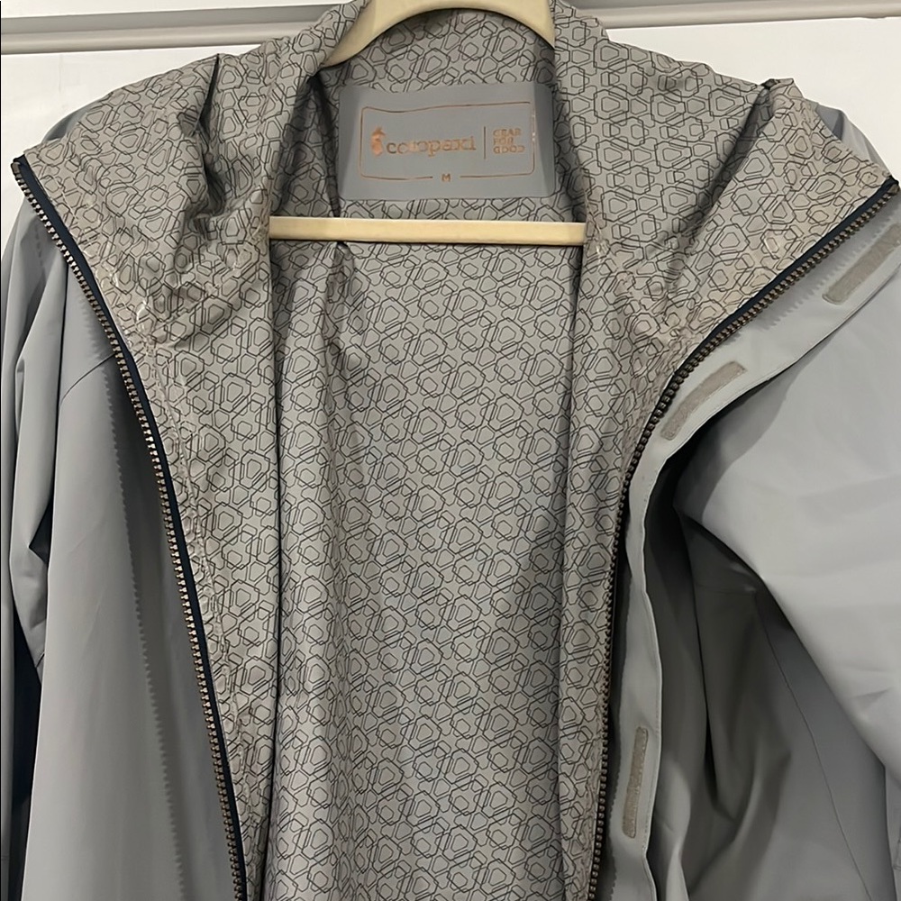 Gray Cotopaxi Rain Jacket